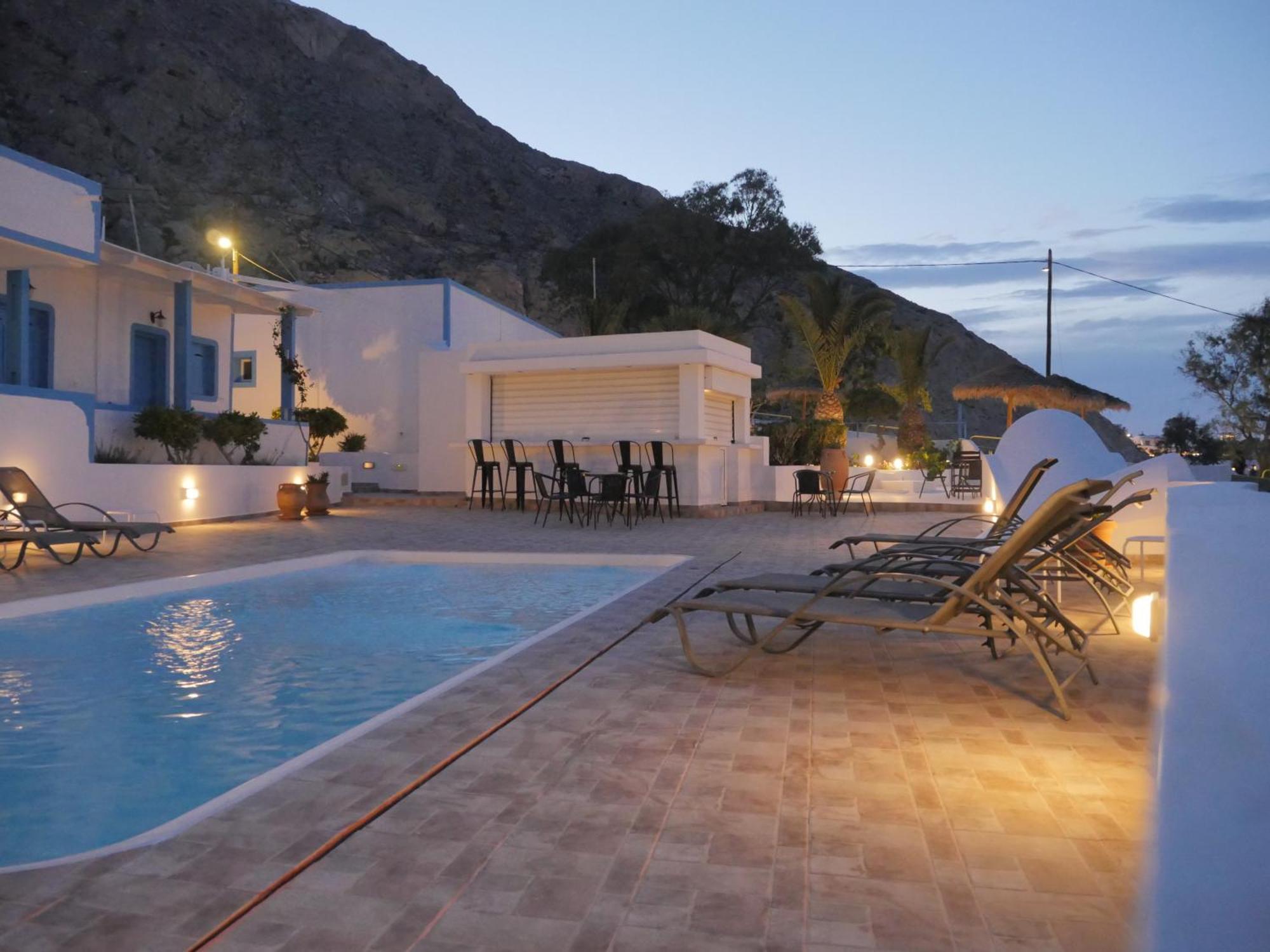 Ancient Thera Studios Kamari&Swimming Pool Exterior foto