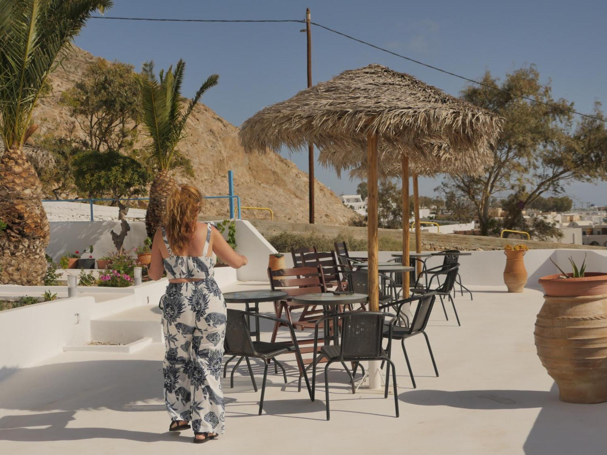 Ancient Thera Studios Kamari&Swimming Pool Exterior foto